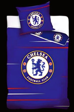 Chelsea FC Official Blue Lion Single Bed Set – Classic Club Design 💙⚽