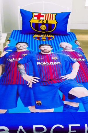 FC Barcelona Single Bed Set – “Barça Legends” Edition 🔵🔴