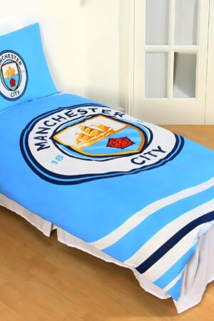 Manchester City Single Bed Set – Sky Blue Edition