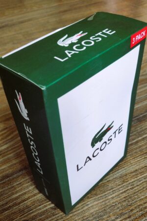 Lacoste Men’s Boxer Briefs – 3-Pack Premium Cotton Stretch