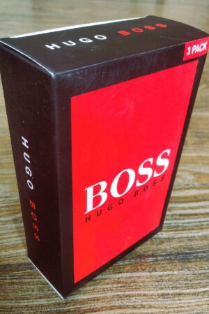 Hugo Boss Men’s Boxer Trunks – 3-Pack Premium Cotton Stretch