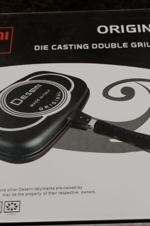 Dessini Italy Die Casting Double Grill Pan